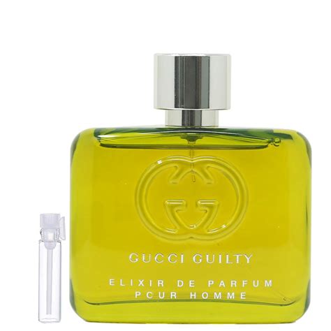 gucci cologne sampler|Gucci guilty elixir sample.